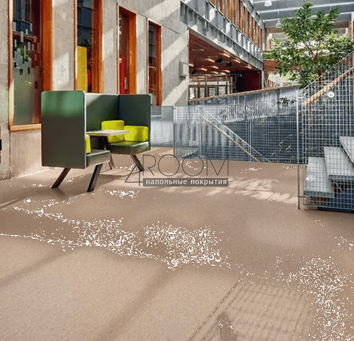 Натуральный линолеум FORBO MARMOLEUM Marbled Terra 5804 pink granite