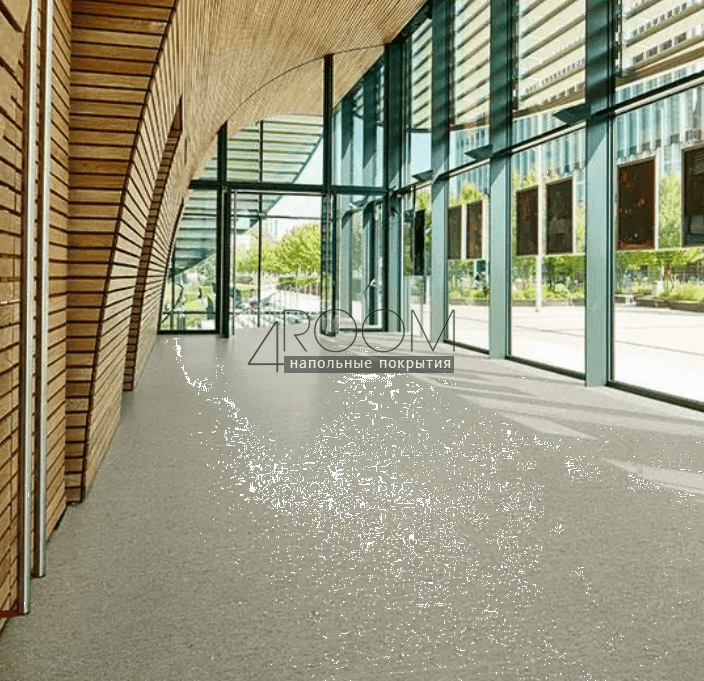 Натуральный линолеум FORBO MARMOLEUM Marbled Terra 5802 alpine mist