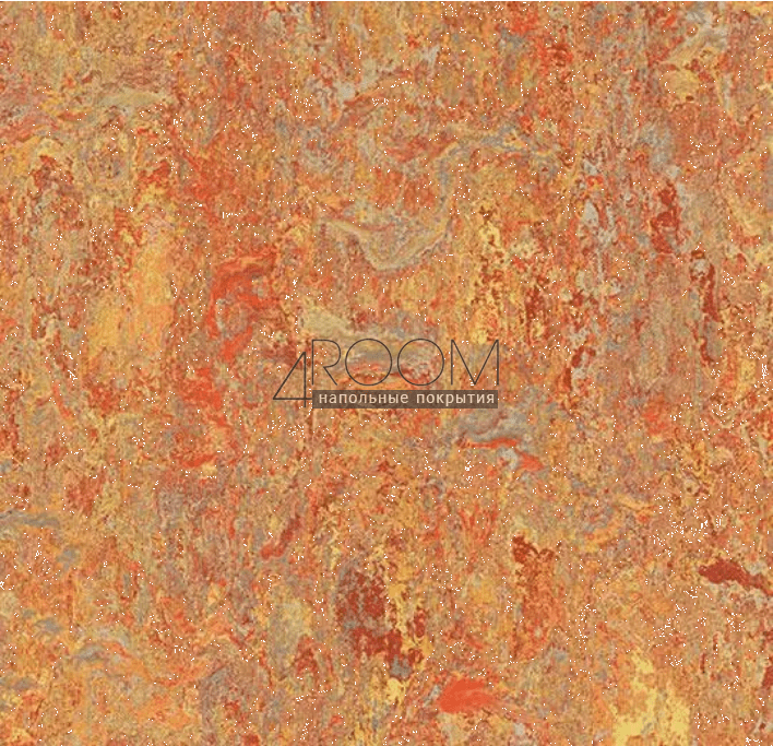 Натуральный линолеум FORBO MARMOLEUM Marbled Vivace 3403 Asian tiger