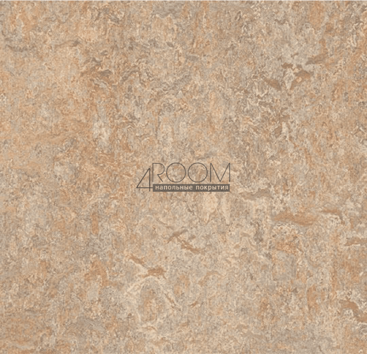Натуральный линолеум FORBO MARMOLEUM Marbled Vivace 3407 donkey island