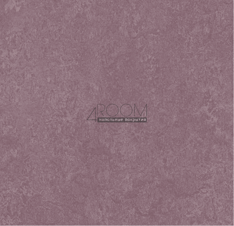 Натуральный линолеум FORBO MARMOLEUM Marbled Real 3272 plum