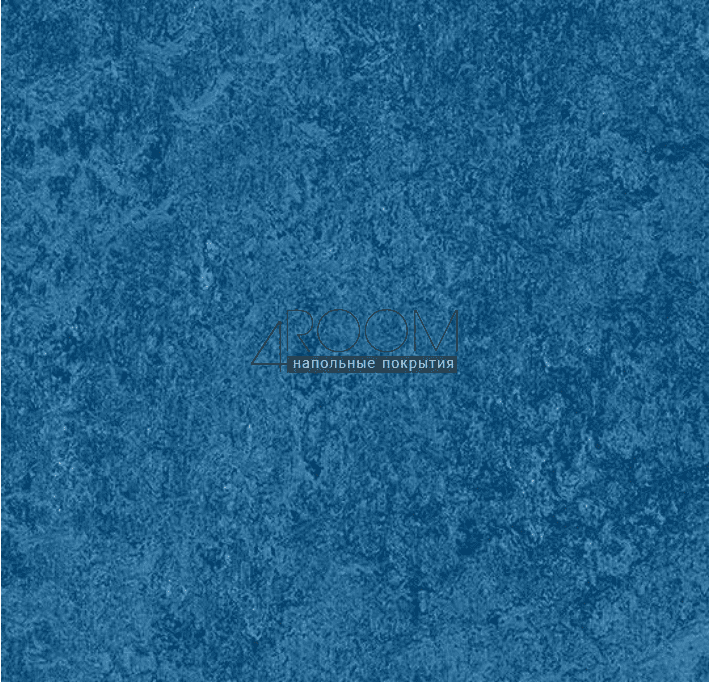 Натуральный линолеум FORBO MARMOLEUM Marbled Real 3030/303035 blue *