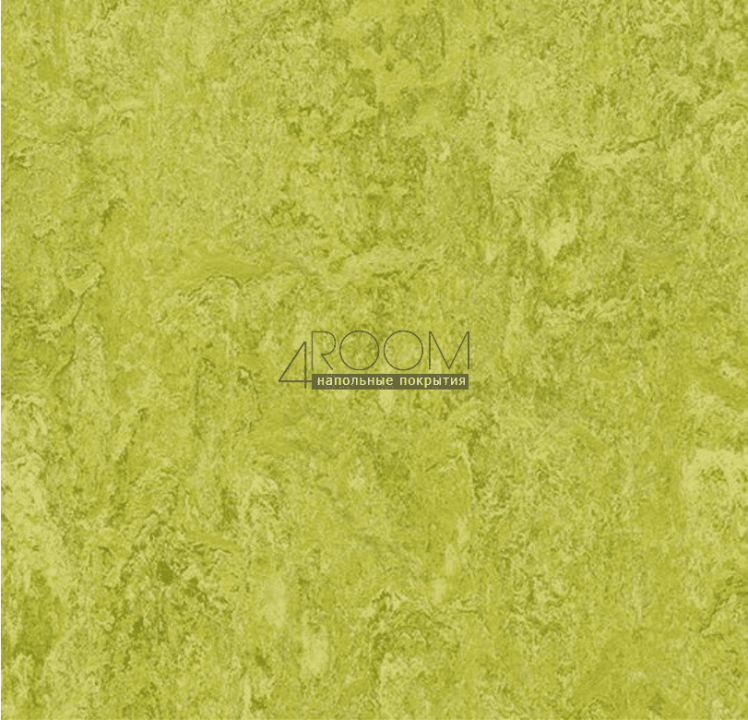 Натуральный линолеум FORBO MARMOLEUM Marbled Real 3224/322435 chartreuse *