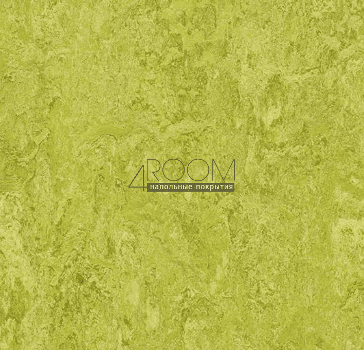 Натуральный линолеум FORBO MARMOLEUM Marbled Real 3224/322435 chartreuse *
