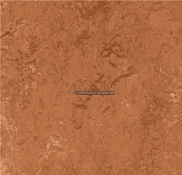 Натуральный линолеум FORBO MARMOLEUM Marbled Real 2767 rust