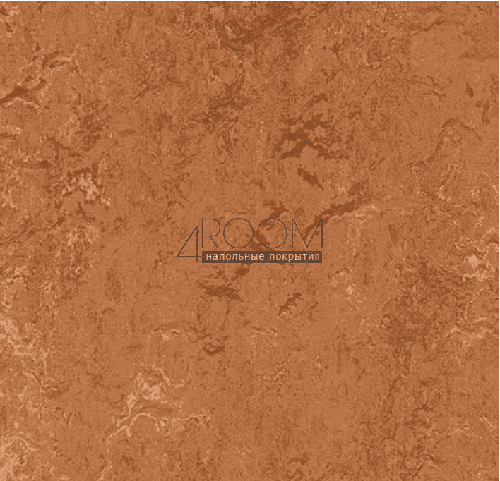 Натуральный линолеум FORBO MARMOLEUM Marbled Real 2767 rust