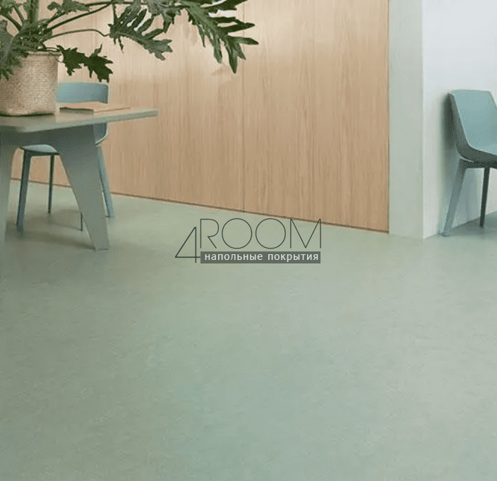 Натуральный линолеум FORBO MARMOLEUM Marbled Fresco 3891 sage