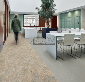 Натуральный линолеум FORBO MARMOLEUM Marbled Fresco 3889 cinder