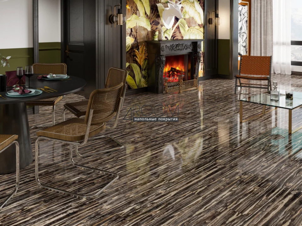 Суперглянцевый ламинат Mostflooring High Glossy 11902, 33 класс, U-фаска, 12мм