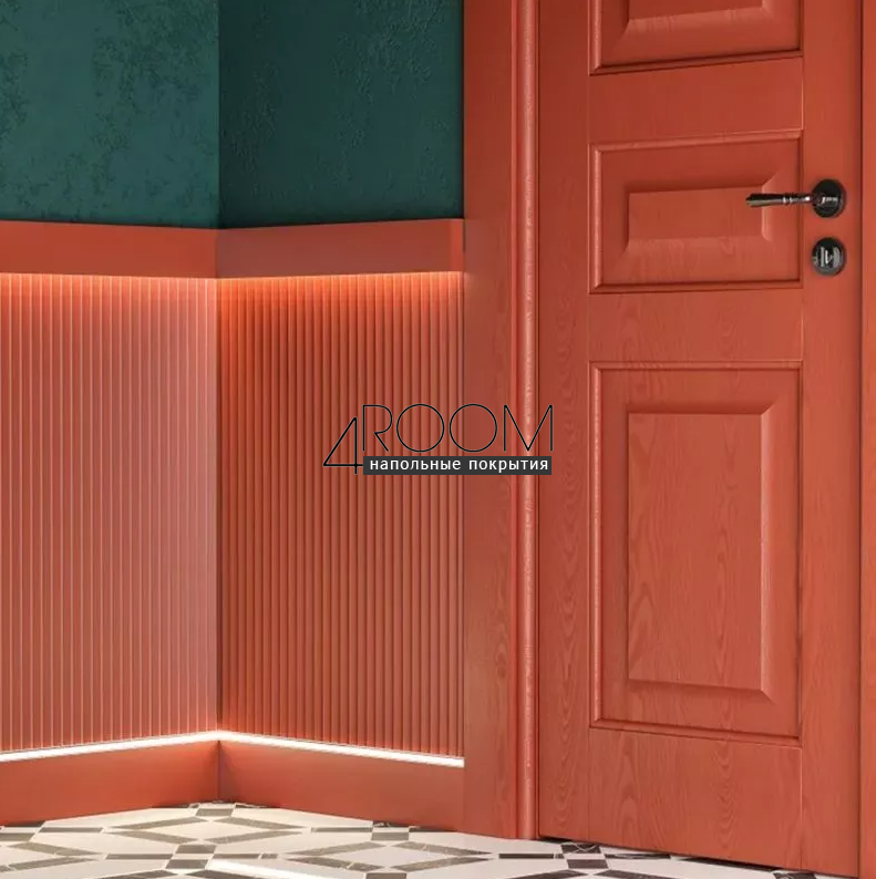 Декоративная 3D панель под покраску из дюрополимера Decor-Dizayn DD912 (2m), 240х13х2000мм