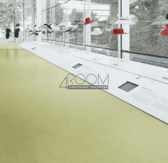 Натуральный линолеум FORBO MARMOLEUM Marbled Fresco 3265 avocado