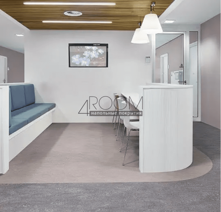 Натуральный линолеум FORBO MARMOLEUM Marbled Fresco 3266 Lilac