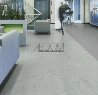Натуральный линолеум FORBO MARMOLEUM SPLASH 3429 Bluemoon