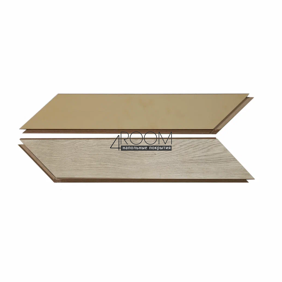 Ламинат Французская ёлочка Wood Style Chevron CH150 Дуб Шафт, 550х112х12мм, 34 класс