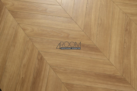 Ламинат Французская ёлочка Wood Style Chevron CH155 Дуб Халкон, 550х112х12мм, 34 класс