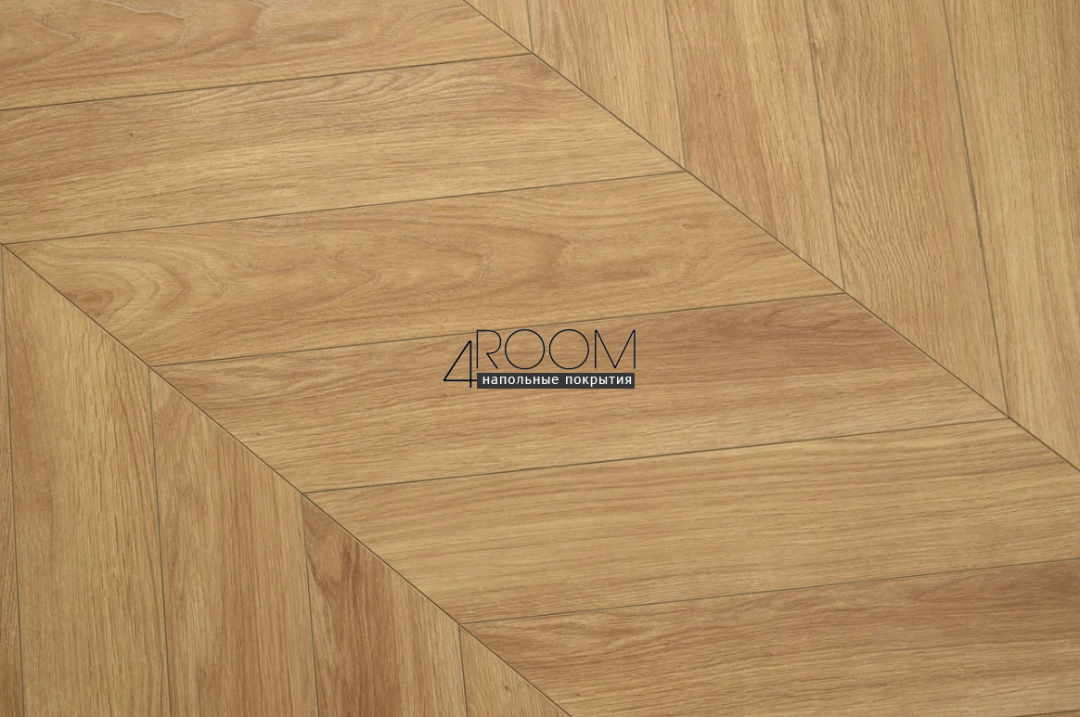 Ламинат Французская ёлочка Wood Style Chevron CH155 Дуб Халкон, 550х112х12мм, 34 класс
