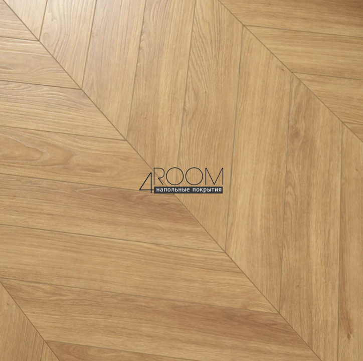 Ламинат Французская ёлочка Wood Style Chevron CH155 Дуб Халкон, 550х112х12мм, 34 класс