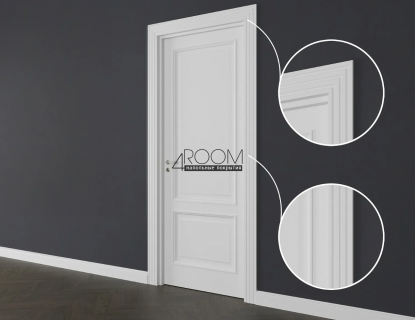 Декоративная 3D панель под покраску ( пилястра)  из дюрополимера Decor-Dizayn DD931 (2m), 150х10х2000мм