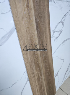 Каменно-полимерная замковая SPC плитка LAMINEXT FINEST Дуб Стаут 1304, 1220х183мм, 4/0,3мм