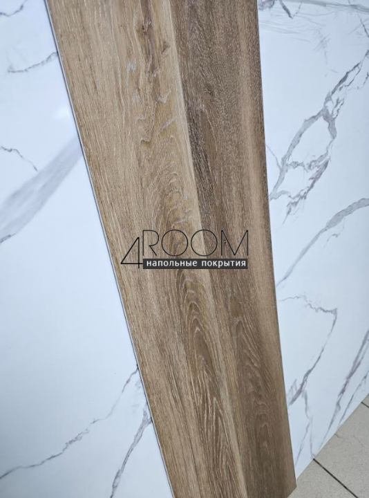 Каменно-полимерная замковая SPC плитка LAMINEXT FINEST Дуб Стаут 1304, 1220х183мм, 4/0,3мм