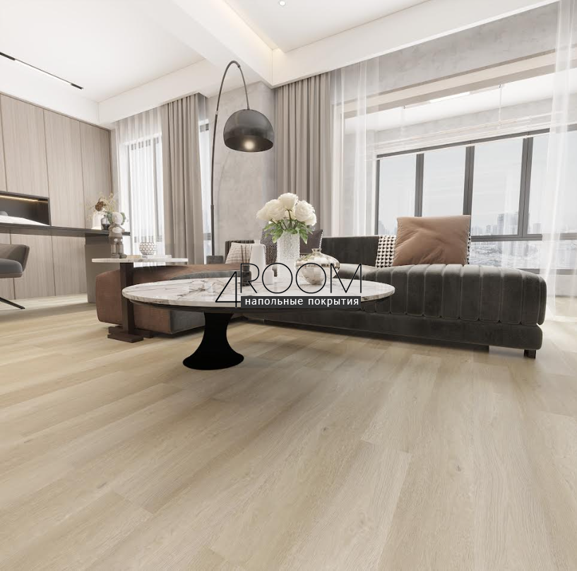 Каменно-полимерная замковая SPC плитка LAMINEXT LEGACY 1202 Дуб Честер, 1220х183мм, 3,6/0,3мм, 42 класс