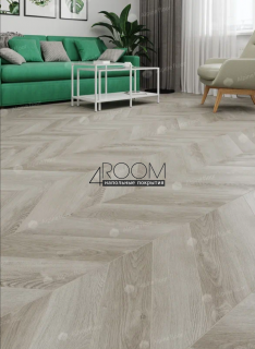 Каменно-полимерная замковая SPC плитка Alpine Floor Chevron Alpine ДУБ ФАНТАЗИЯ ECO 18-1 MC, 600х127мм, 5/0,55мм, 43 класс
