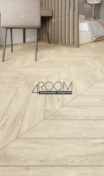 Каменно-полимерная замковая SPC плитка Alpine Floor Chevron Alpine Сонома ECO 18-7 MC, 600х127мм, 5/0,55мм, 43 класс