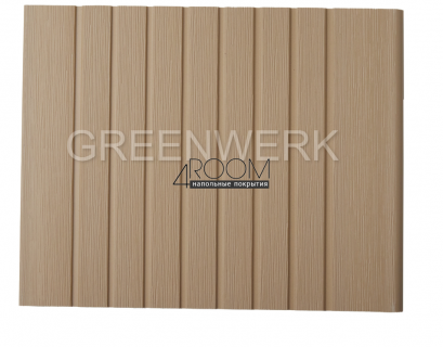 Ступень из ДПК Greenwerk Белый дуб, 320х24мм