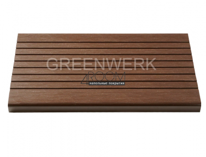 Ступень из ДПК Greenwerk Венге, 320х24мм