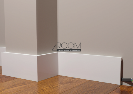 Плинтус из дюрополимера под покраску Decor-Dizayn DD709, 100х13х2000мм