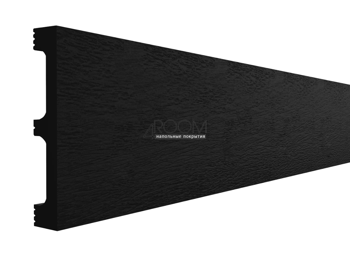 Цветной плинтус из дюрополимера Decor-Dizayn 708-100SH, 80х13х2400мм