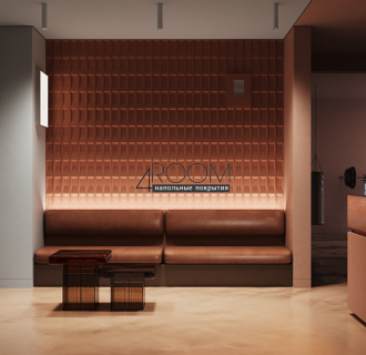 3D декоративная панель из полиуретана Европласт New Art Deco 1.59.903, 416х416х30 мм (под покраску)