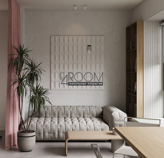 3D декоративная панель из полиуретана Европласт New Art Deco 1.59.903, 416х416х30 мм (под покраску)