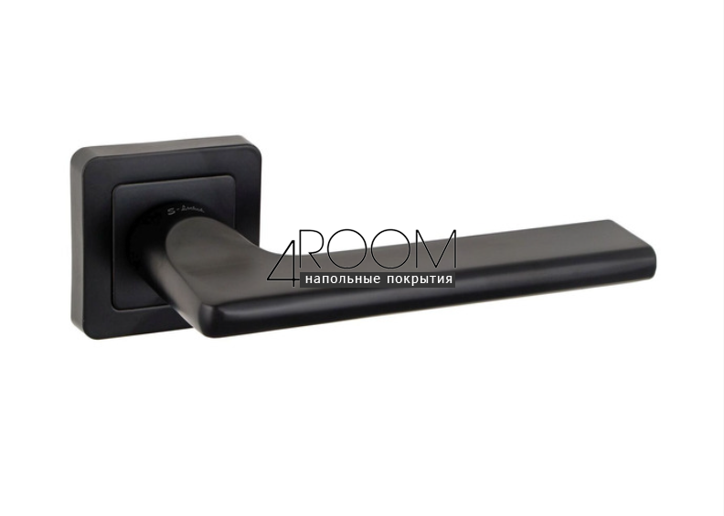 Дверная ручка S-Locked 125-р-В BL