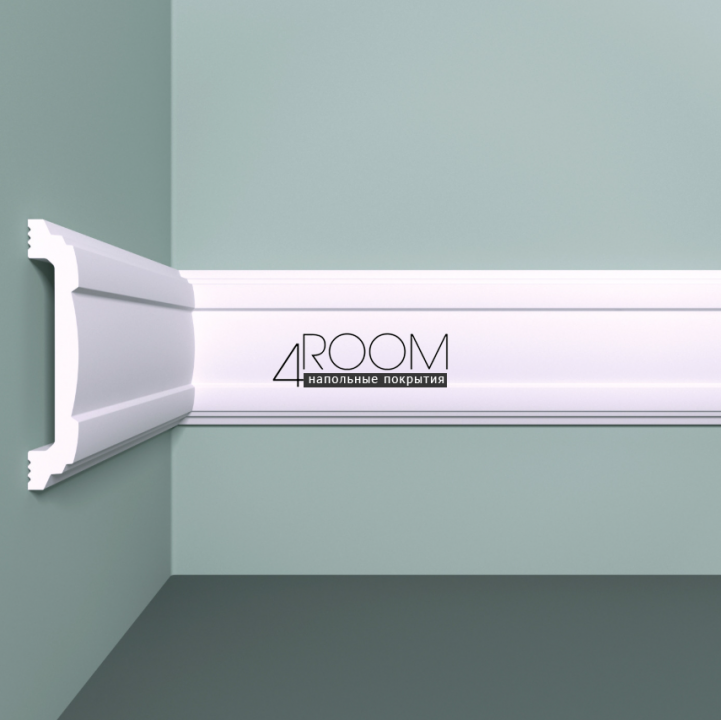 Молдинг из дюрополимера под покраску Bello Deco М8 80-12, 80х12х2000 мм