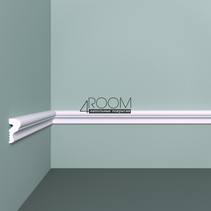 Молдинг из дюрополимера под покраску Bello Deco М11 25-12, 25х12х2000 мм