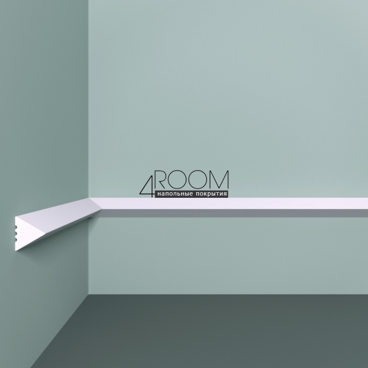 Молдинг из дюрополимера под покраску Bello Deco М27 20-20, 20х20х2000 мм