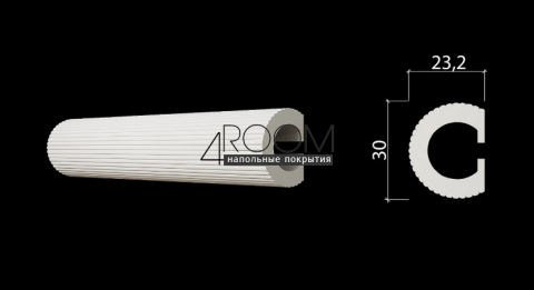 reyka-iz-dyuropolimera-pod-pokrasku-molding-decor-dizayn-dd635-3m-23-2x30h3000-mm