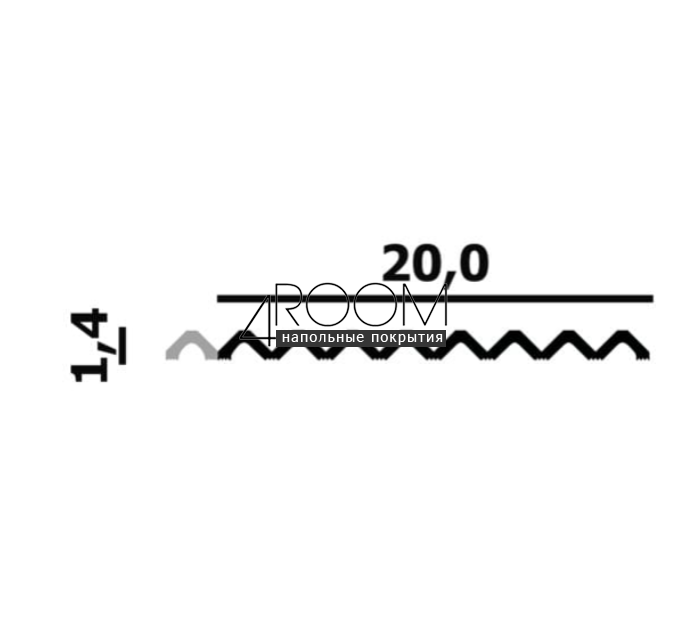 reyka-iz-dyuropolimera-pod-pokrasku-molding-perfect-plus-p134-2000-14h25h2000-mm