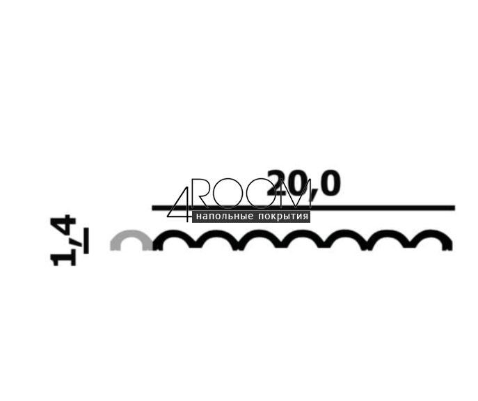 reyka-iz-dyuropolimera-pod-pokrasku-molding-perfect-plus-p127-2000-13h28h2000-mm