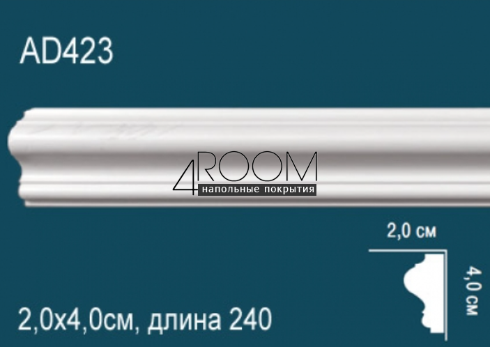 reyka-iz-dyuropolimera-pod-pokrasku-molding-perfect-plus-ad332-2400-15h40h2400-mm