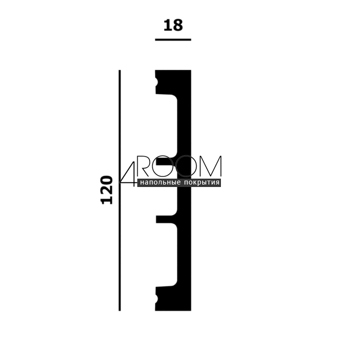 reyka-iz-dyuropolimera-pod-pokrasku-molding-perfect-plus-p211-2000-18h120h2000-mm